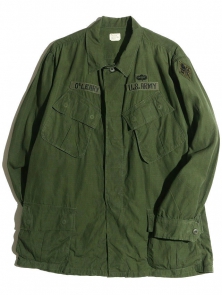 60's U.S.ARMY ジャングルファティーグジャケット リップストップ(オリーブグリーン)